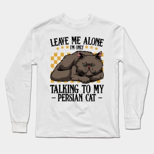 Persian Cat Long Sleeve T-Shirt